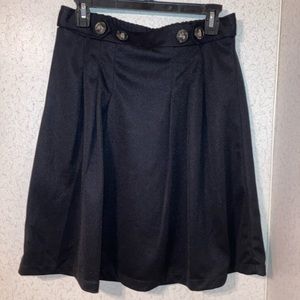 Uniform skirt with shorts under
